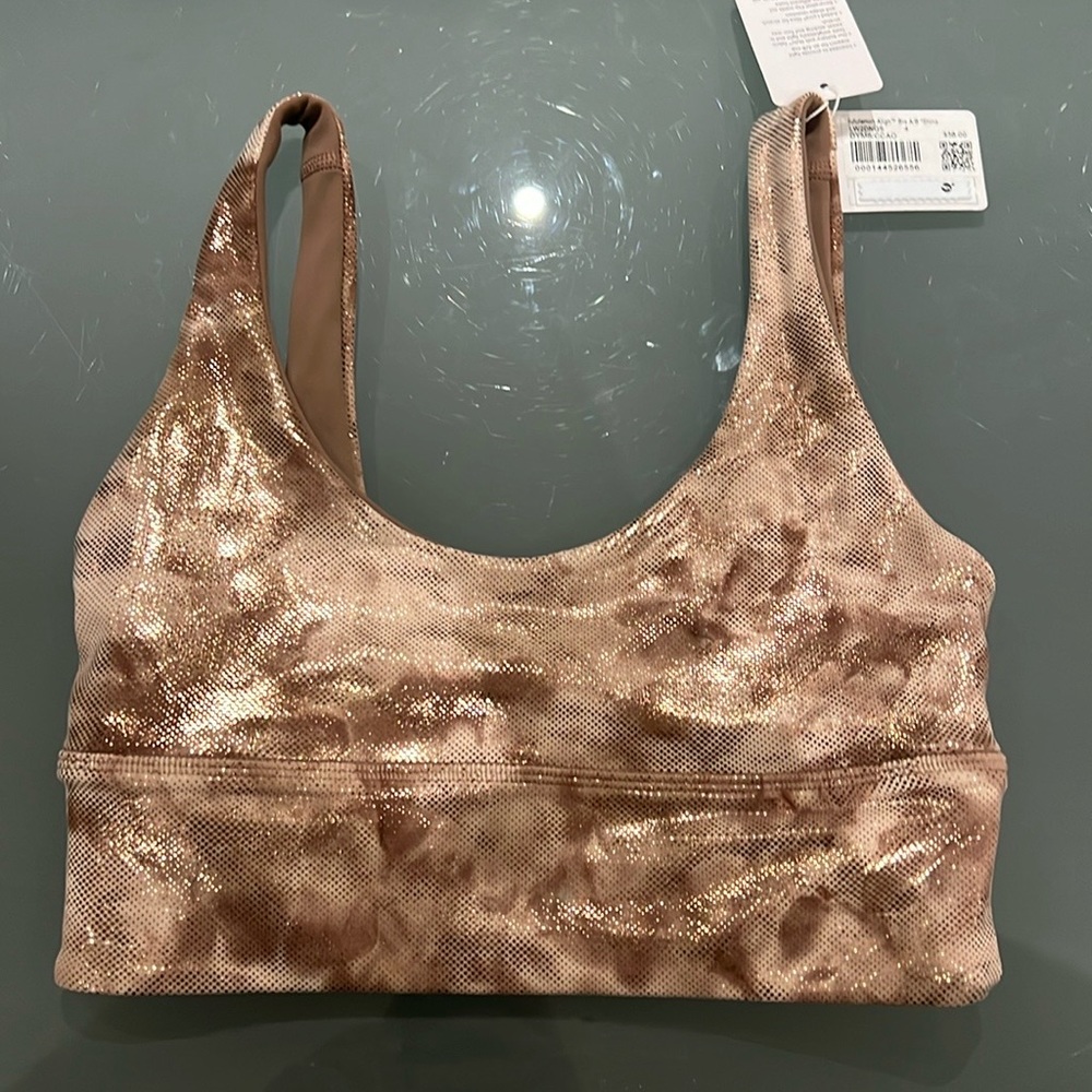LuluLemon Athletica Align Bra A/B Shine